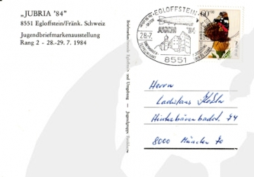 Egloffstein - D 1984 07 004 ●